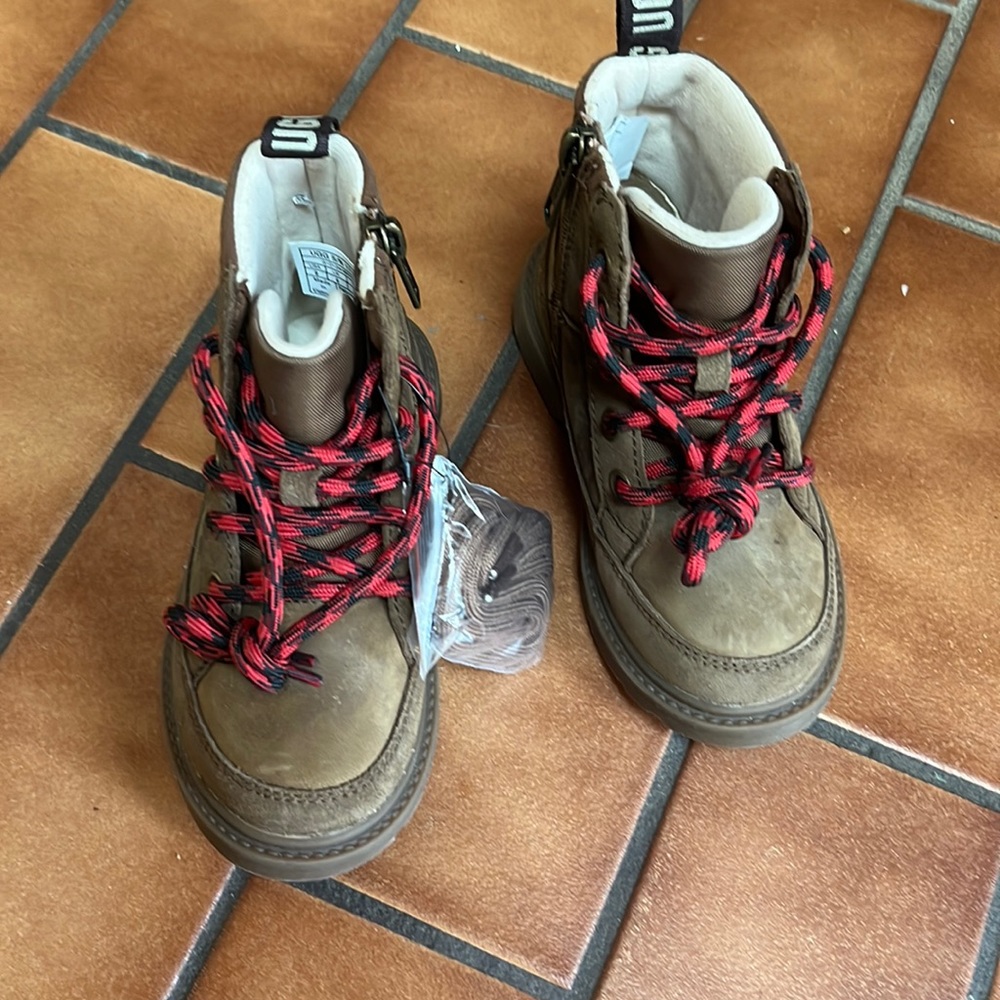 Boys Ugg work boots- never worn